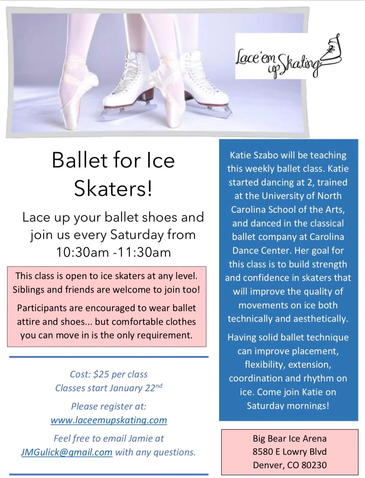 Ballet for Ice Skaters